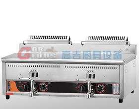 桌上型（双槽）燃气式油炸机 MHGF-2T30C